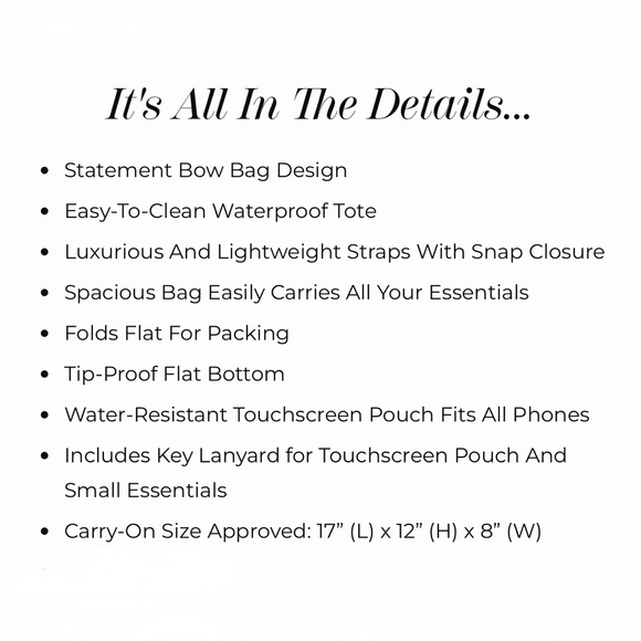 Case-Mate Pink Transparent Tote Bag - Picture 6 of 6